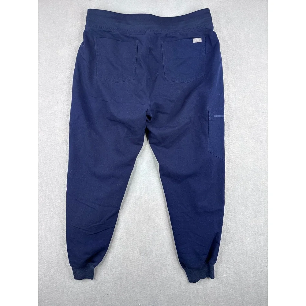 FIGS Technical Collection Navy Blue Scrub Jogger Pants W18SW2005P Mens Medium